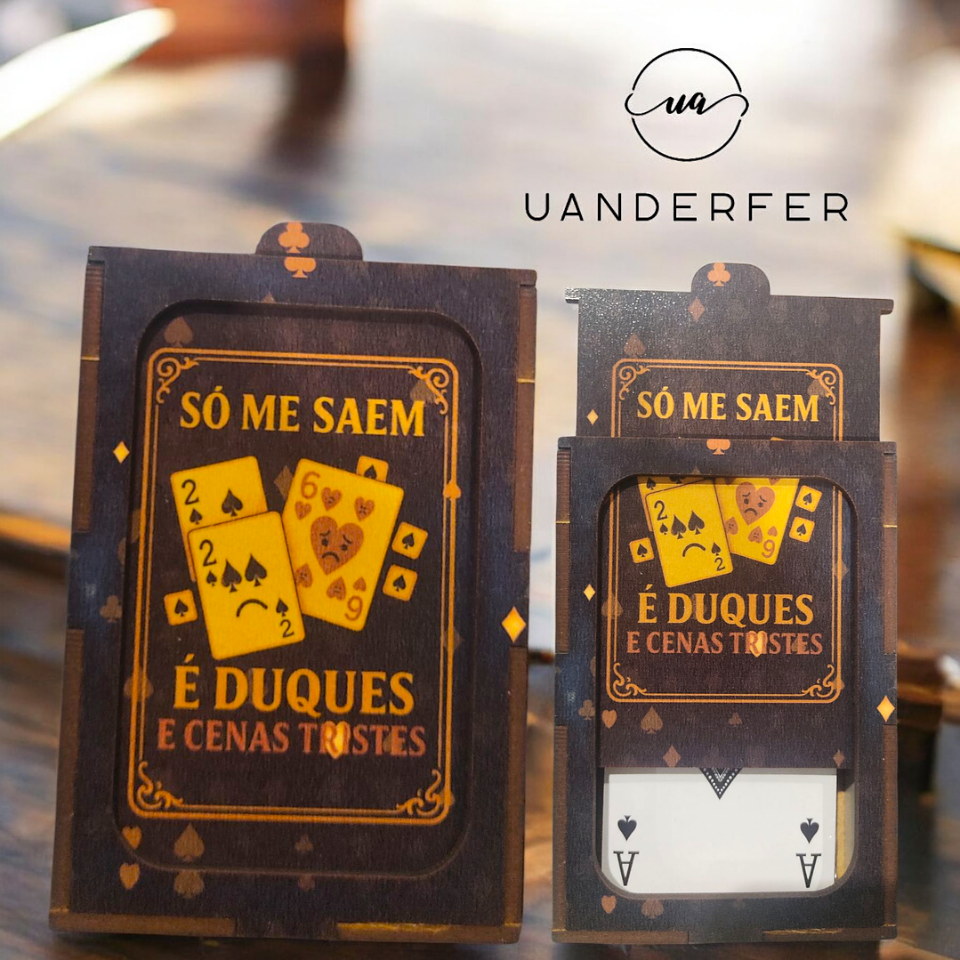 Caixa Baralho Cartas 2