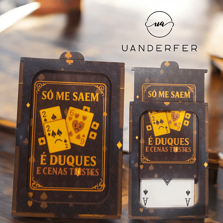 Caixa Baralho Cartas 2