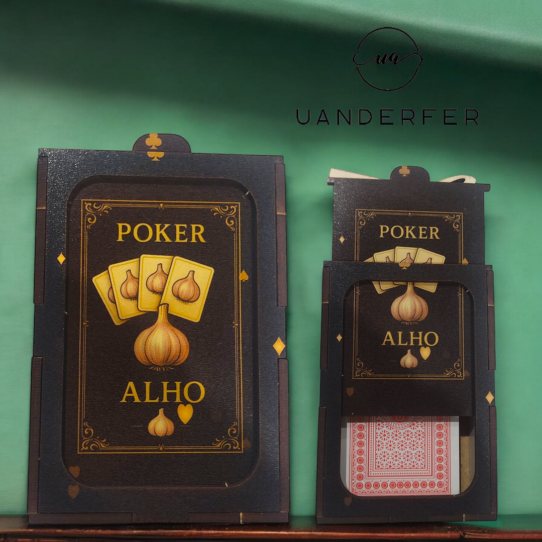 Caixa Baralho Cartas 4