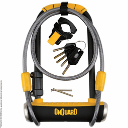 Candado U-LOCK On Guard Pitbull Dt 115X230mm.