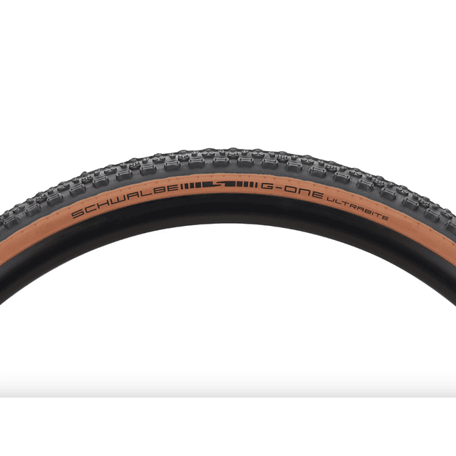 Neumático Schwalbe G-ONE UltraBite RaceGuard TLE Bronze-Skin 700x40c