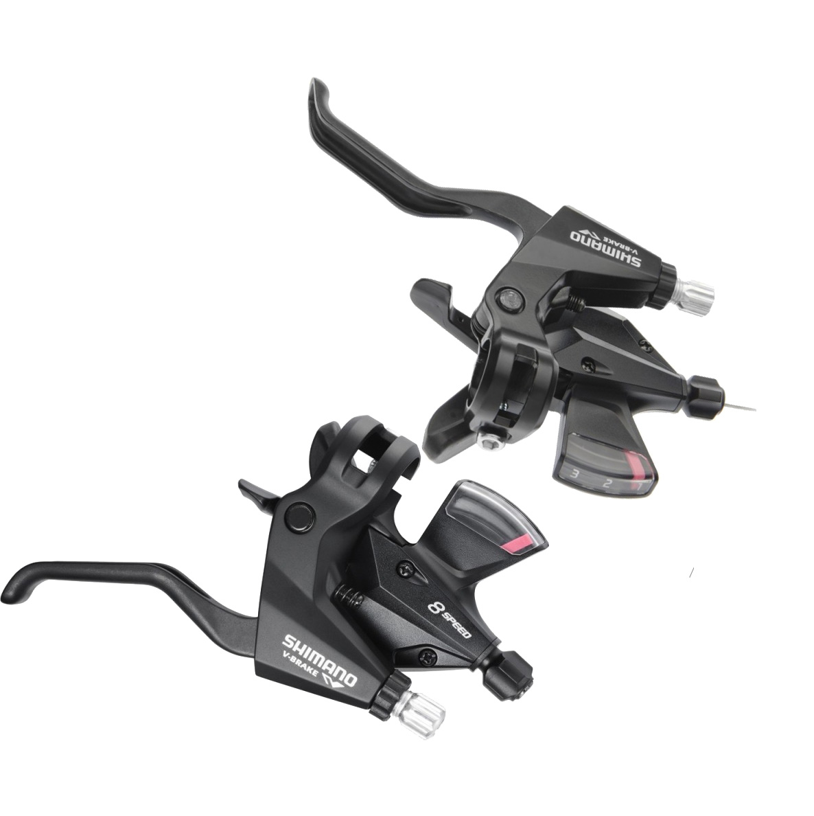Manillas Integradas Shimano St-M310 Par 3x8Vel.
