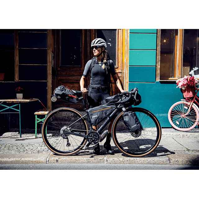 Bolso de Cuadro Frame Pack Ortlieb Bikepacking 4L Black Matt