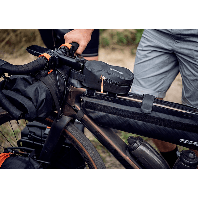 Bolso de Cuadro Toptube Ortlieb Frame Pack Bikepacking 4L Black Matt