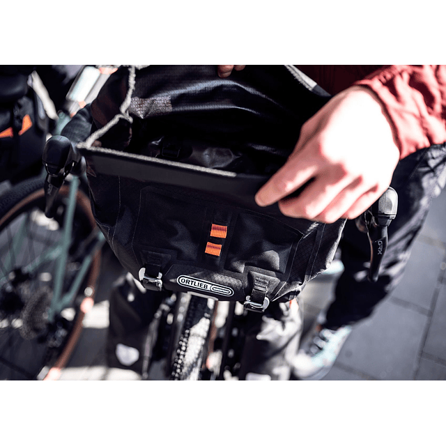 Bolso de Manubrio Ortlieb Handlebar Pack Bikepacking QR Black Matt