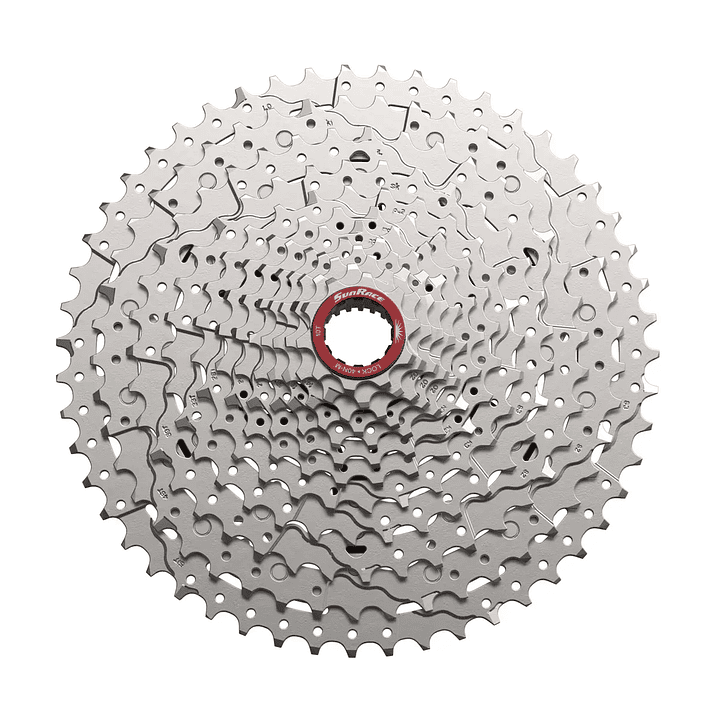 Piñón Cassette SunRace MZ930 12V 10-51T Micro Spline Plata 1