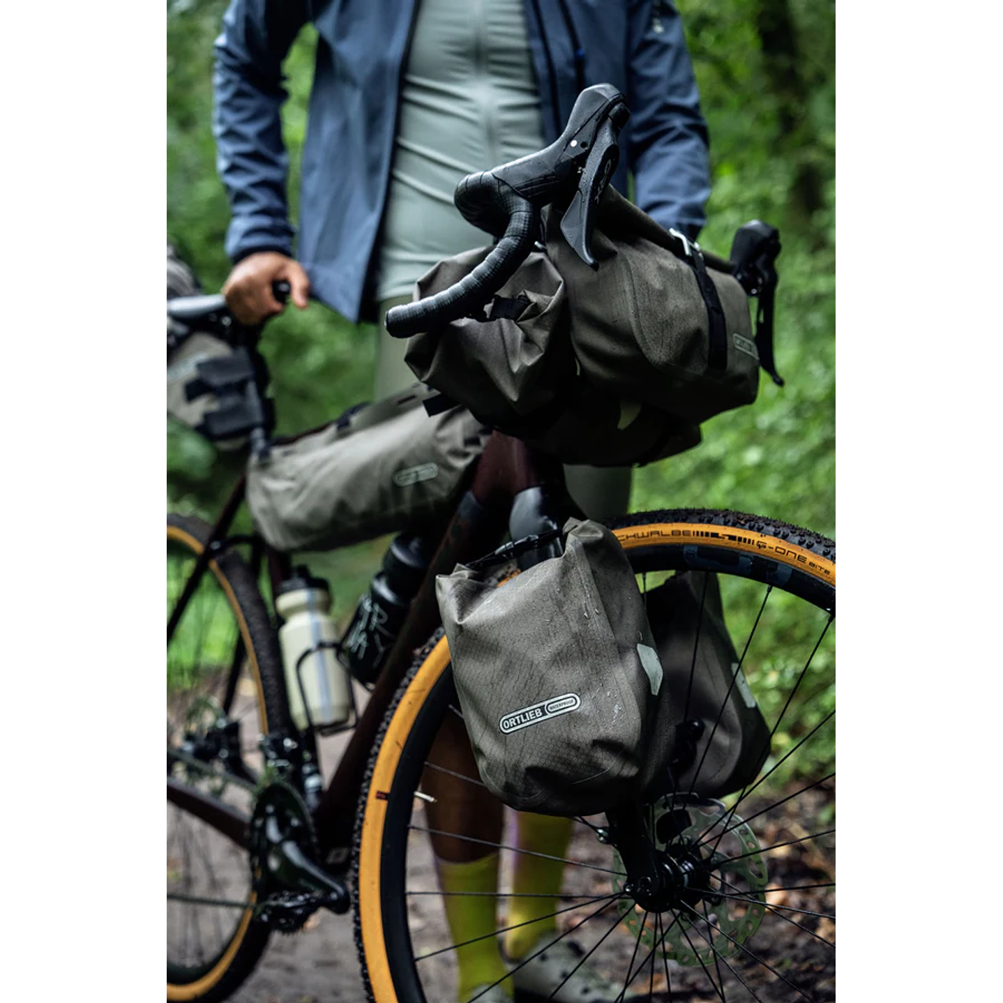 Bolso de Horquilla Fork Pack Ortlieb Bikepacking 4.1L Quick Lock S 10