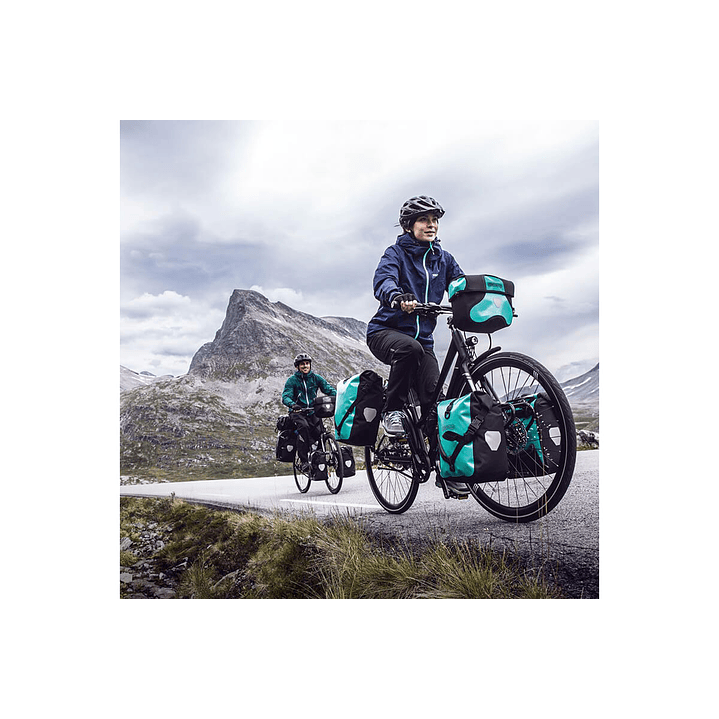 Alforja Ortlieb Sport Roller Free Lagoon Black PAR 5