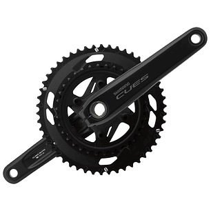 Volante Shimano CUES FC-U6030-2 50/34 172.5mm. Negro