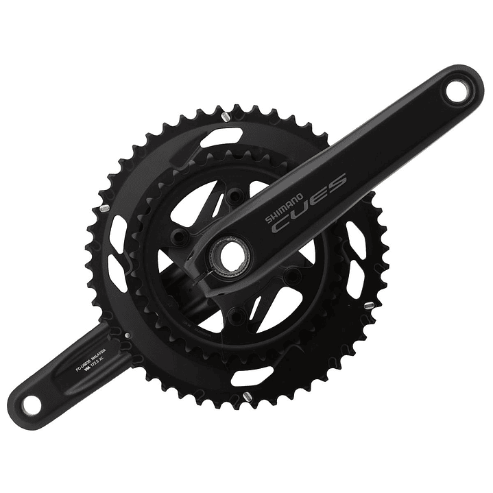 Volante Shimano CUES FC-U6030-2 50/34 172.5mm. Negro 2