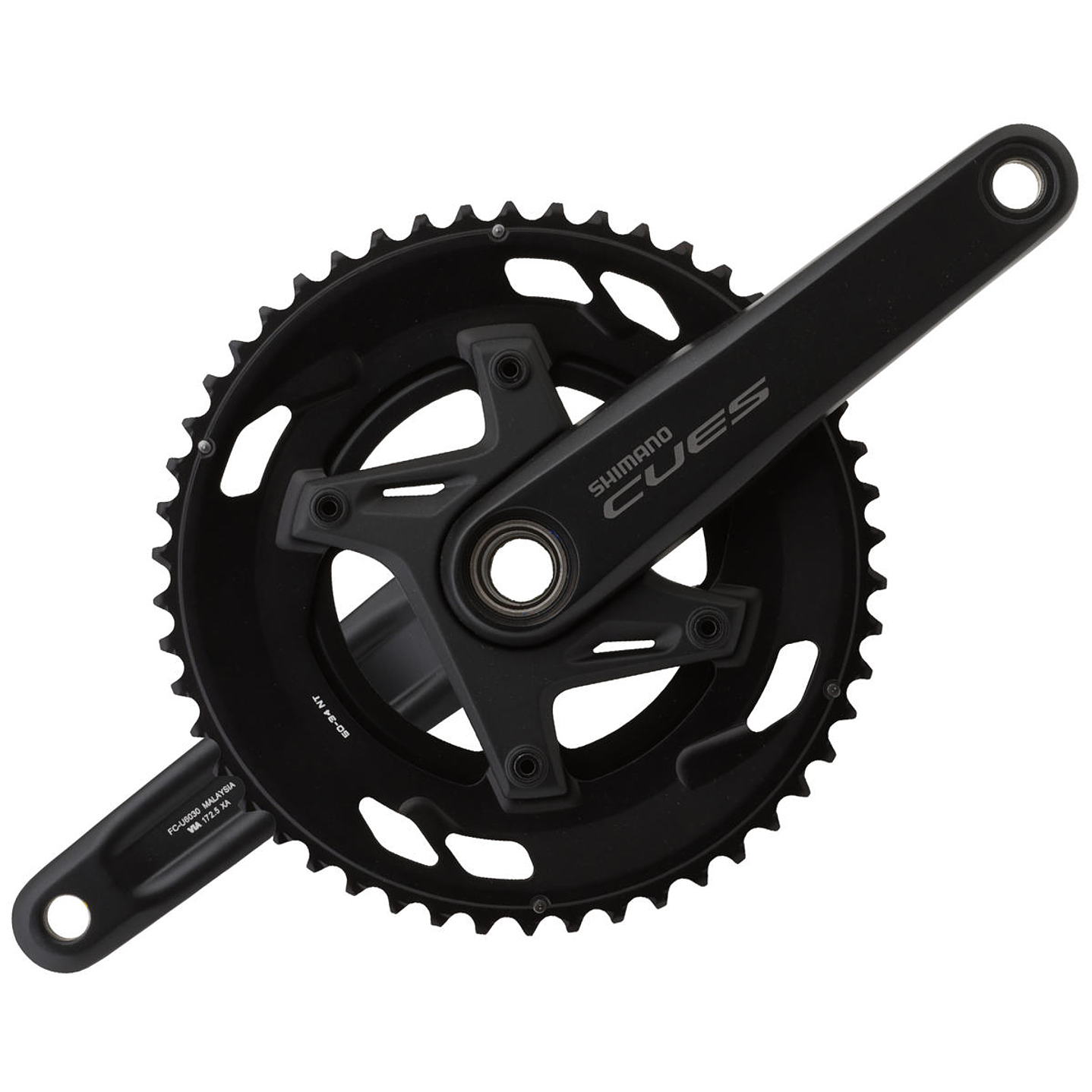 Volante Shimano CUES FC-U6030-2 50/34 172.5mm. Negro 1