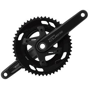 Volante Shimano CUES FC-U6030-2 50/34 172.5mm. Negro