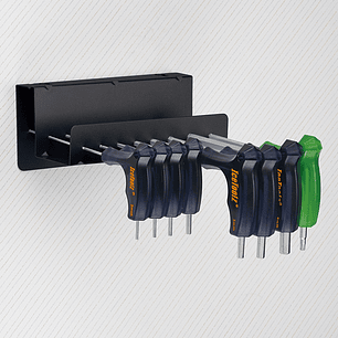 Set de Llaves Allen Icetoolz Twinhead 8 Piezas con Soporte