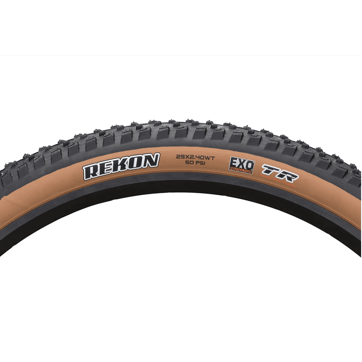 Neumático Maxxis Rekon Dual EXO WT TR 29×2.40 Tanwall 3