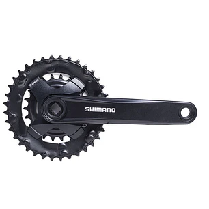 Volante Shimano Altus FC-MT110-2 36/22T 170mm. Negro
