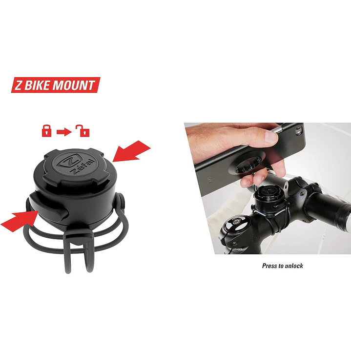 Kit Soporte de Smartphone Zefal Modelo Universal Phone Adapter 8
