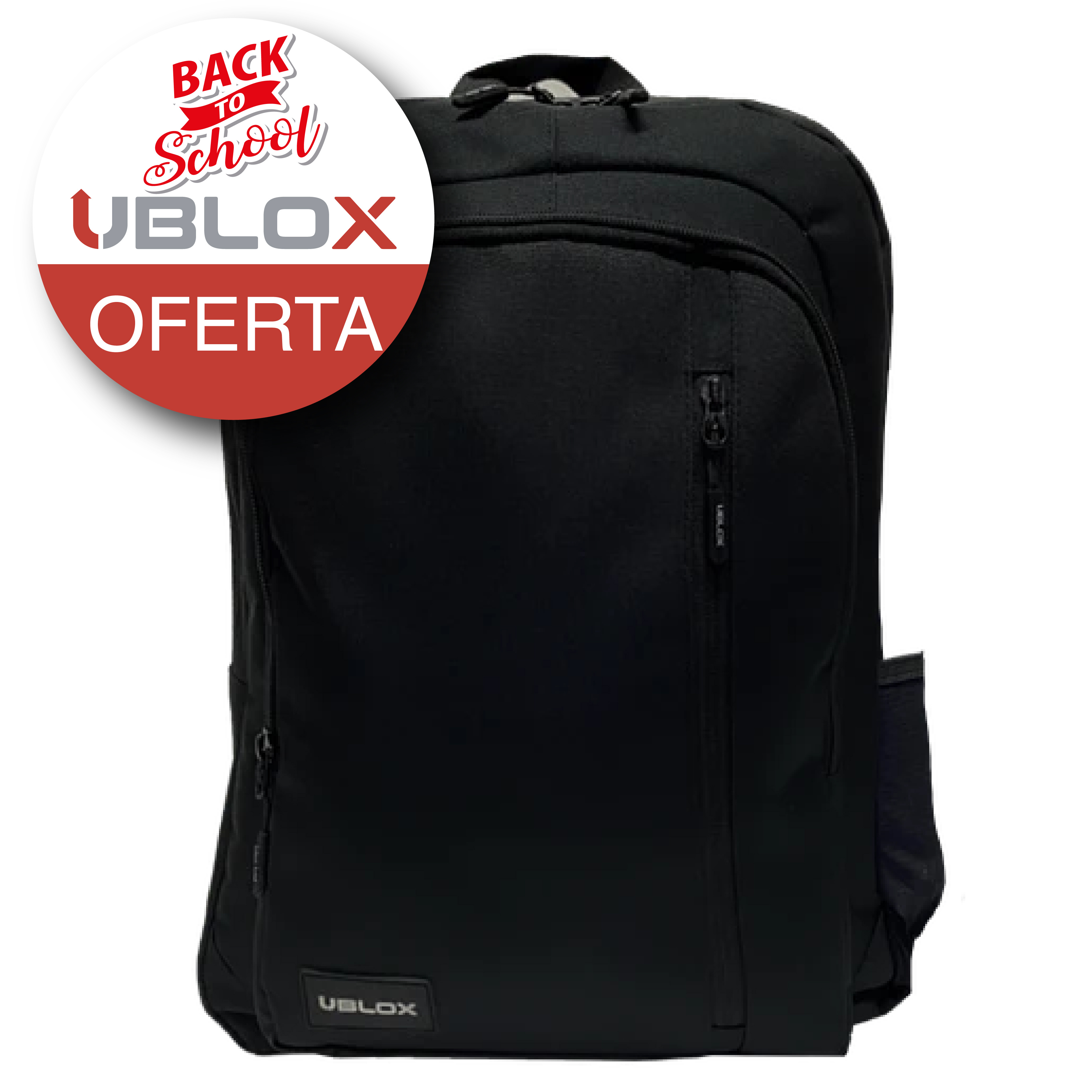Mochila para Notebook 15.6" UBLOX Ventura Negra
