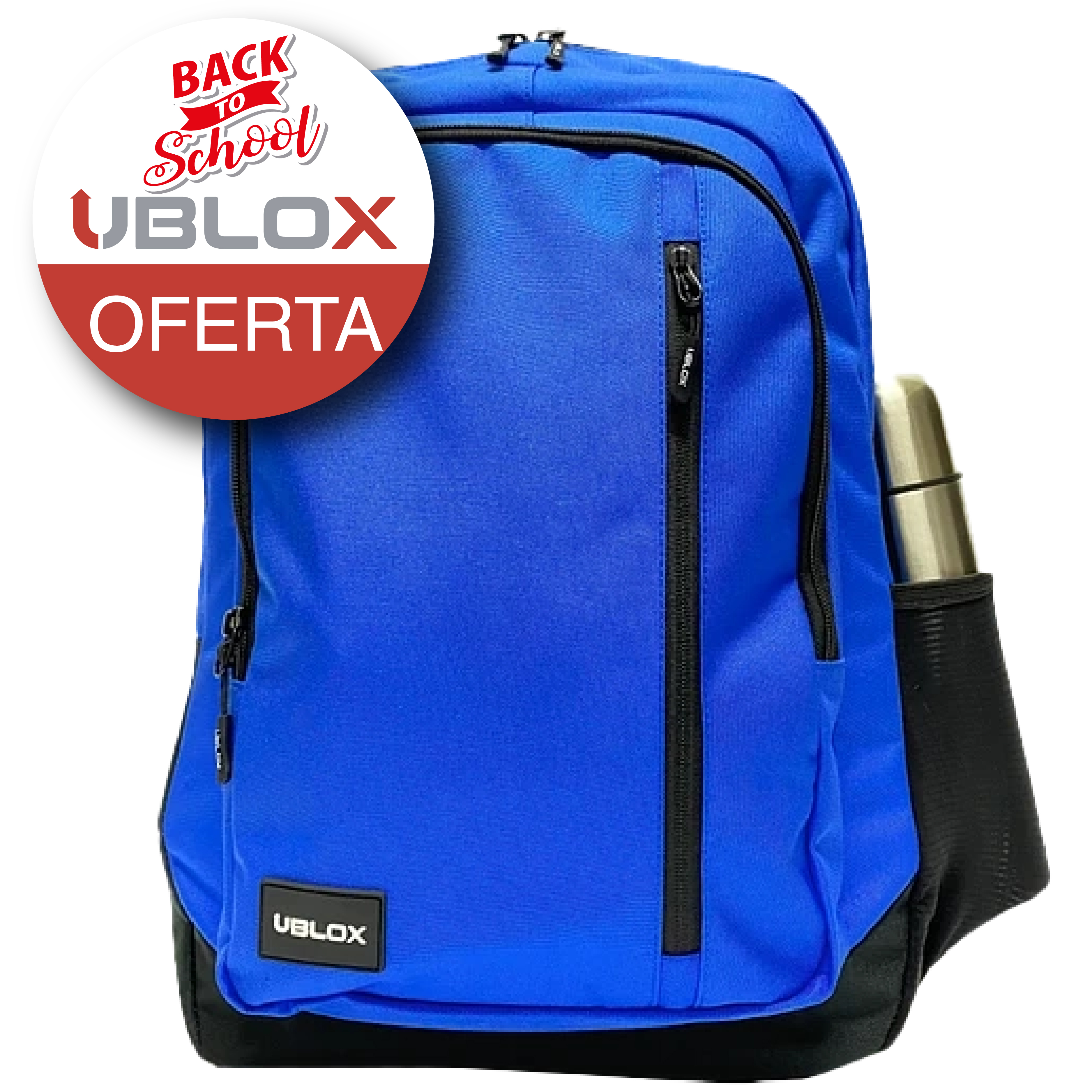 Mochila para Notebook 15.6" UBLOX Ventura Color Océano