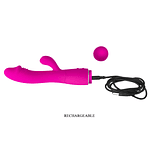 Vibrador con estimulador Snappy Recargable