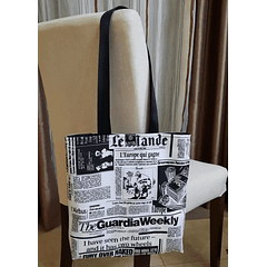 ToteBag Reversível Noticias