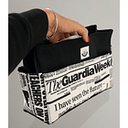 Organizador de Mala Reversível Tecido Noticias 8