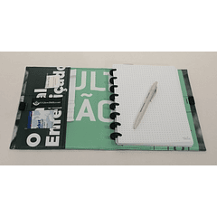 Caderno Inteligente A5 em Lona Publicitária Reaproveitada - Upcycling