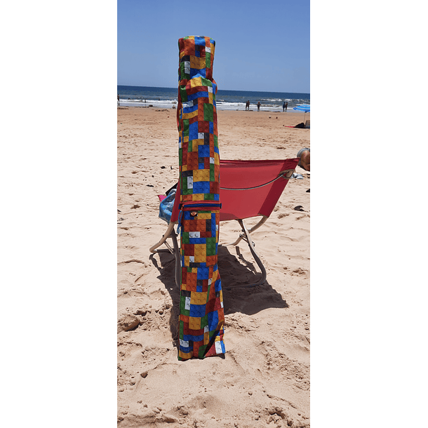 Saco para guarda-sol: praticidade e conforto para a praia | UGlowDifferent  - Acessórios exclusivos e artesanais feitos 100% á mão.