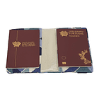 Capa para Dois Passaportes Azul 5
