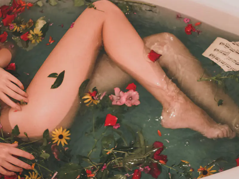 Baños con sal marina