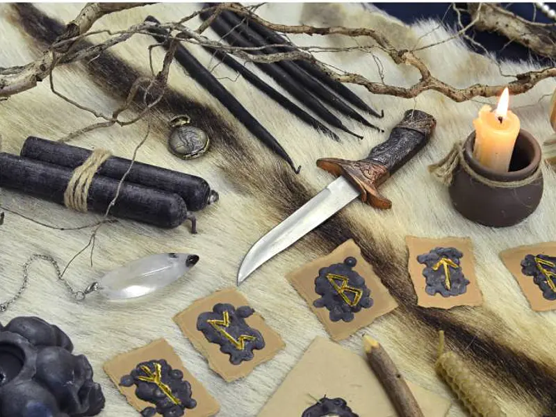 Athame o cuchillo ritual