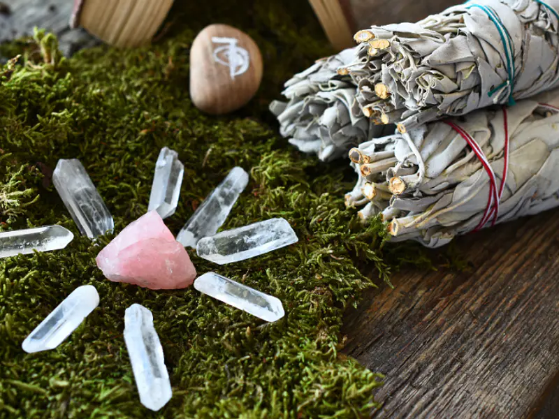 La energía de los cristales de diferentes formas