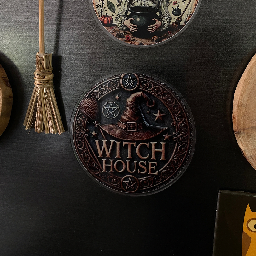 Imán Decorativo Witch House 1