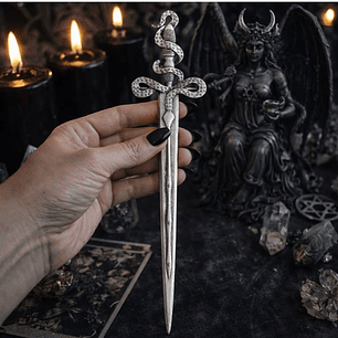Athame (daga) serpiente