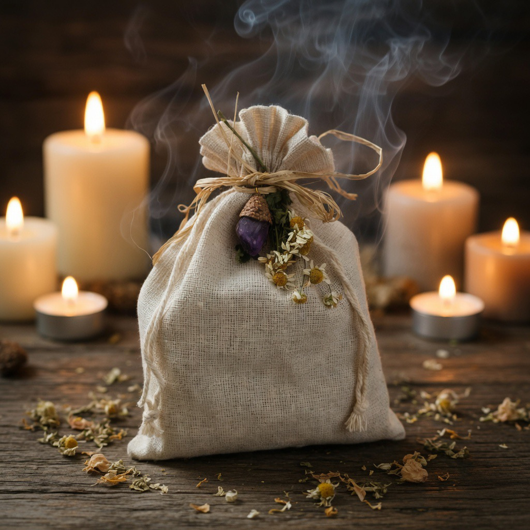 Amuleto herbal consagrado 1