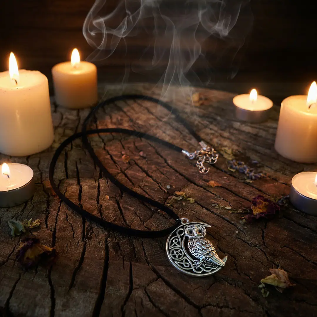 Collar búho 1