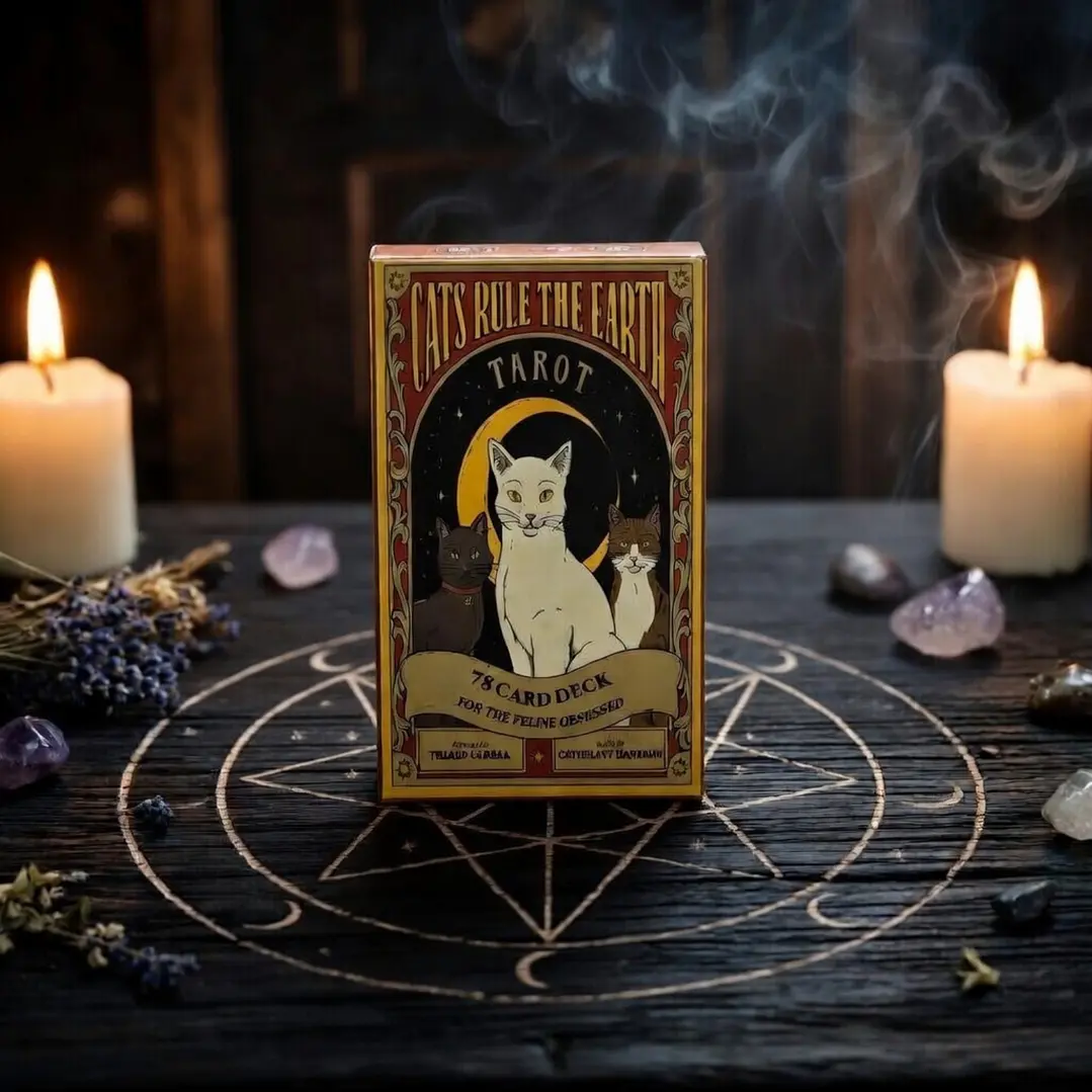 Tarot de gatos cats rule the earth 1