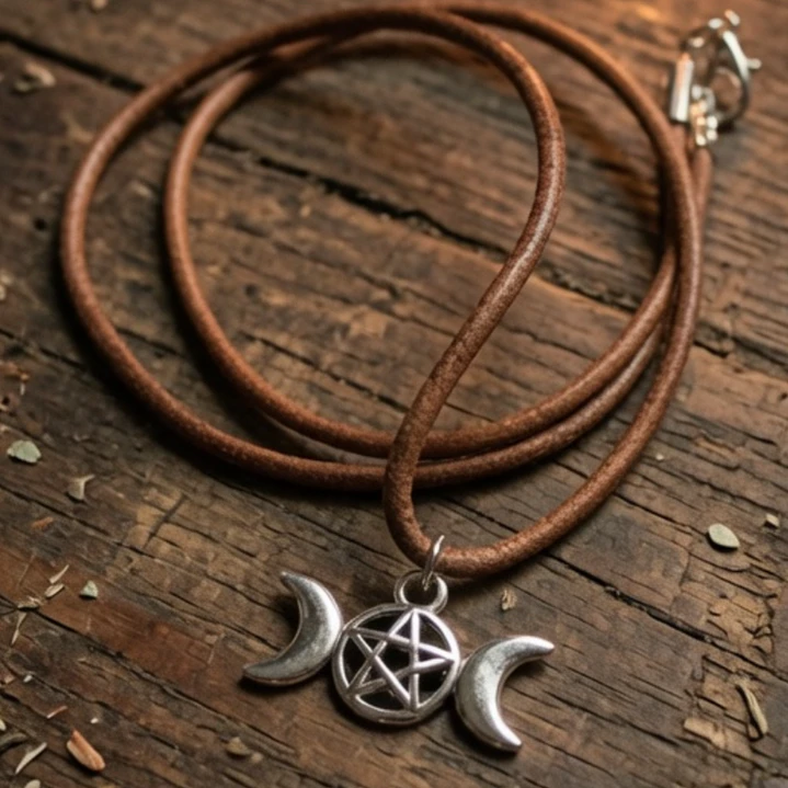 Collar triple luna  3