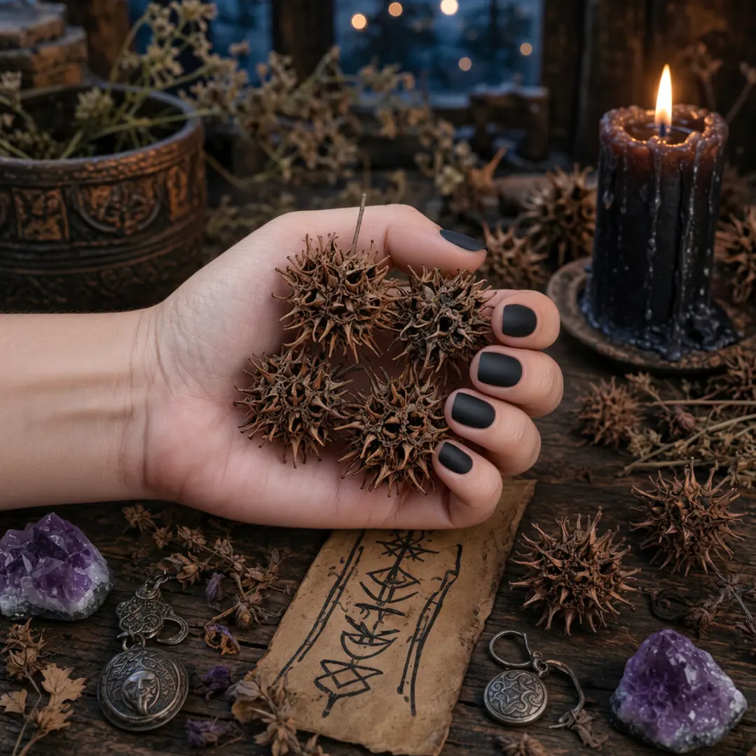 Witch’s burrs – Frutos de Liquidámbar 1