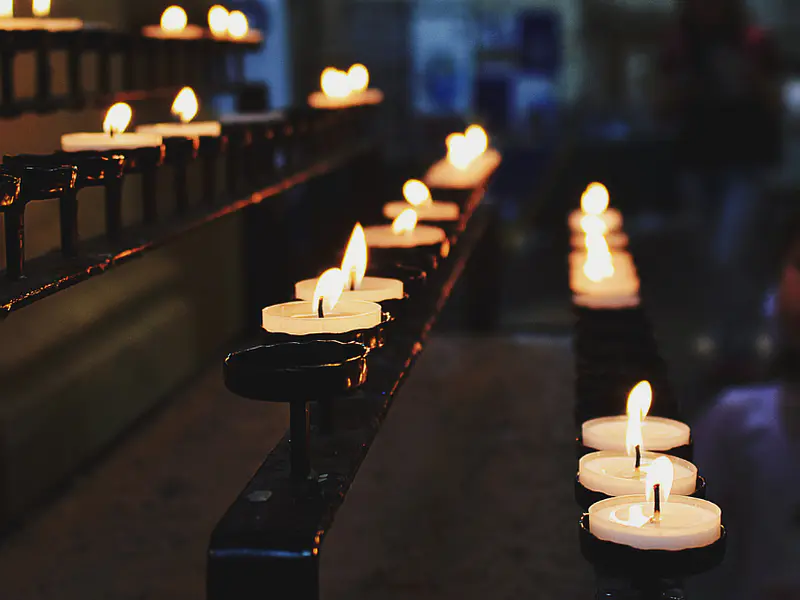 La mágica energía de la luz de las velas 