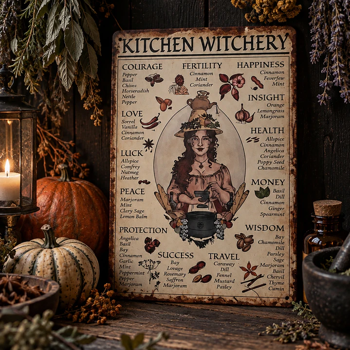 Cuadro Kitchen Witchery 1