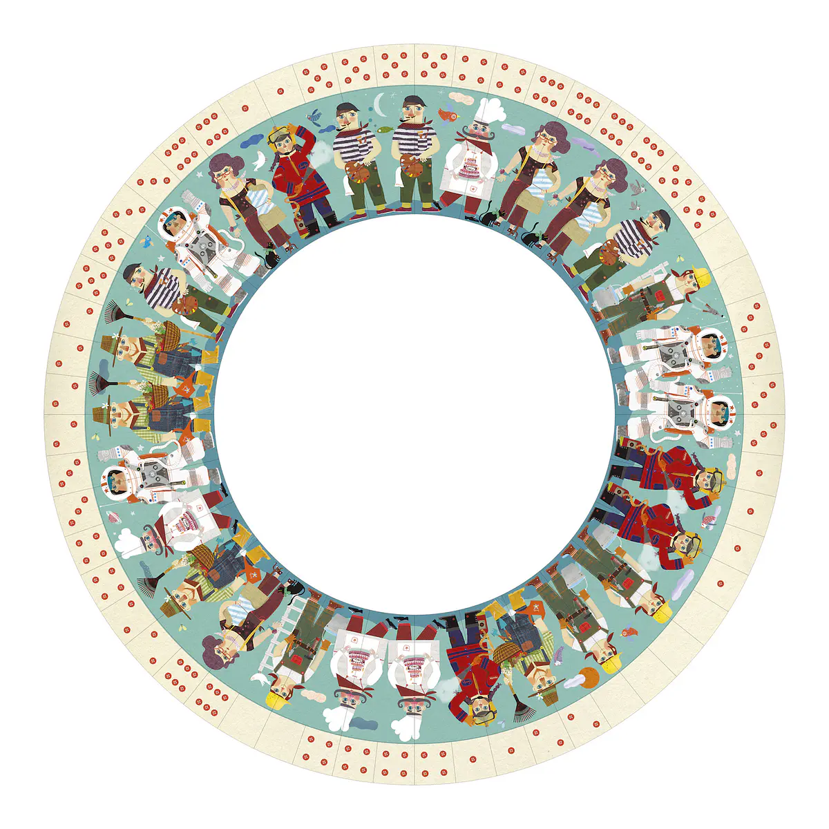Dominó Circular I Want to Be
