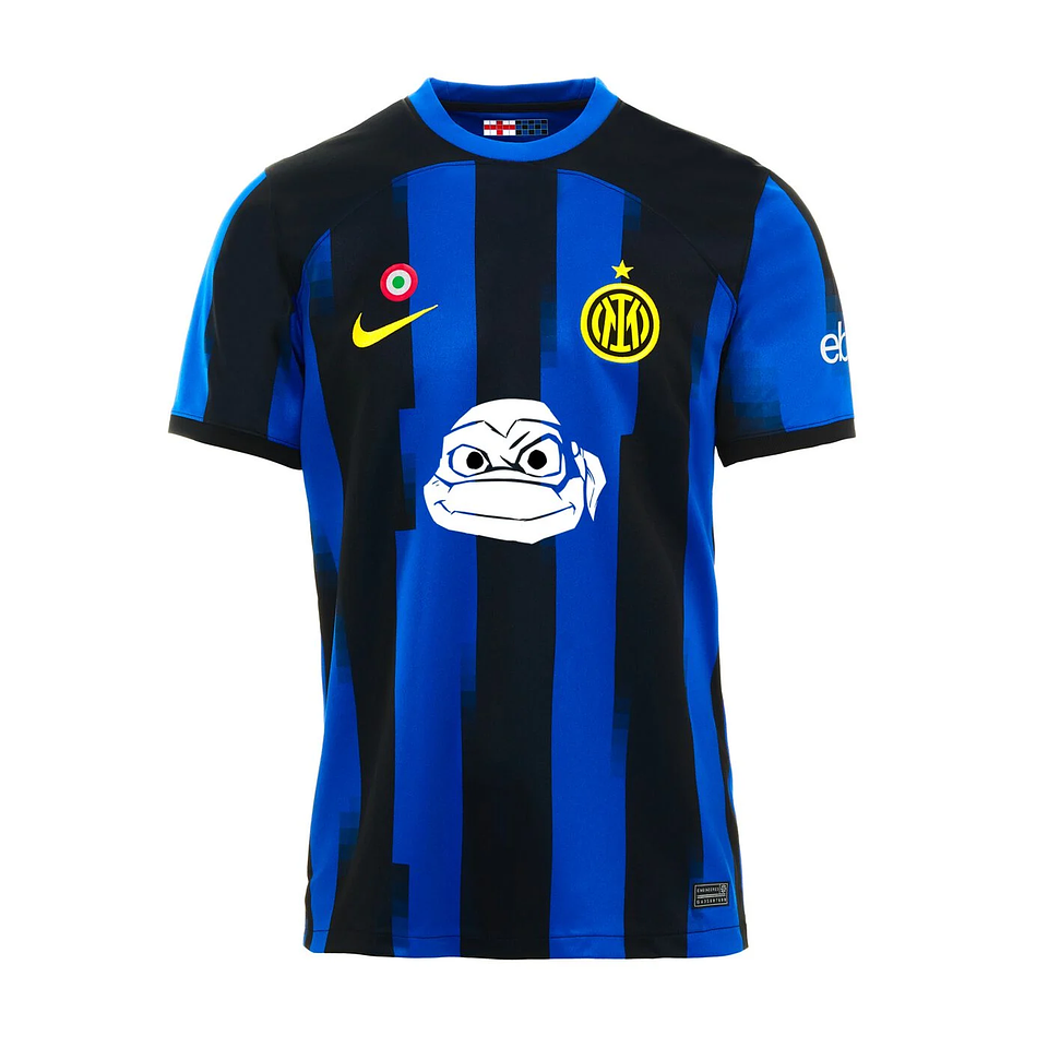 Inter Milão Equipamento Principal 2023/24 Edição Especial Tartarugas Ninja 1