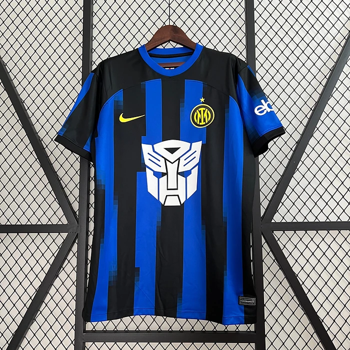Inter Milão Equipamento Principal 2023/24 Edição Especial Transformers 1
