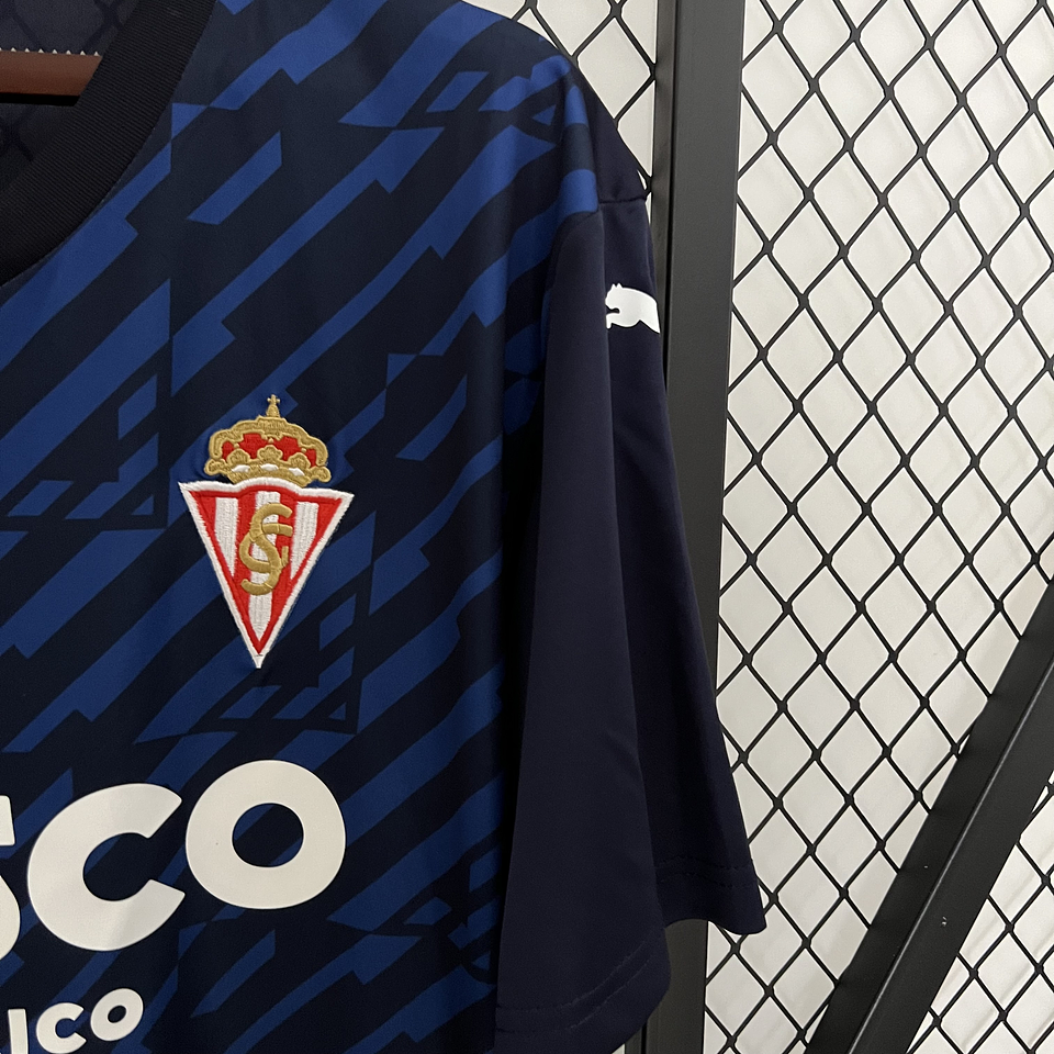 Sporting Gijon Terceiro Equipamento 2023/24 8