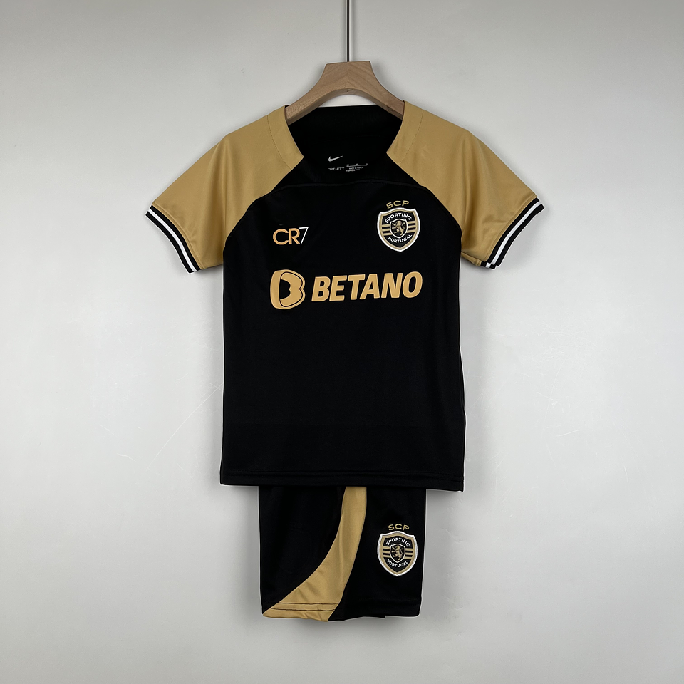 Sporting Terceiro Equipamento CR7 2023/24 Kit-Criança 1