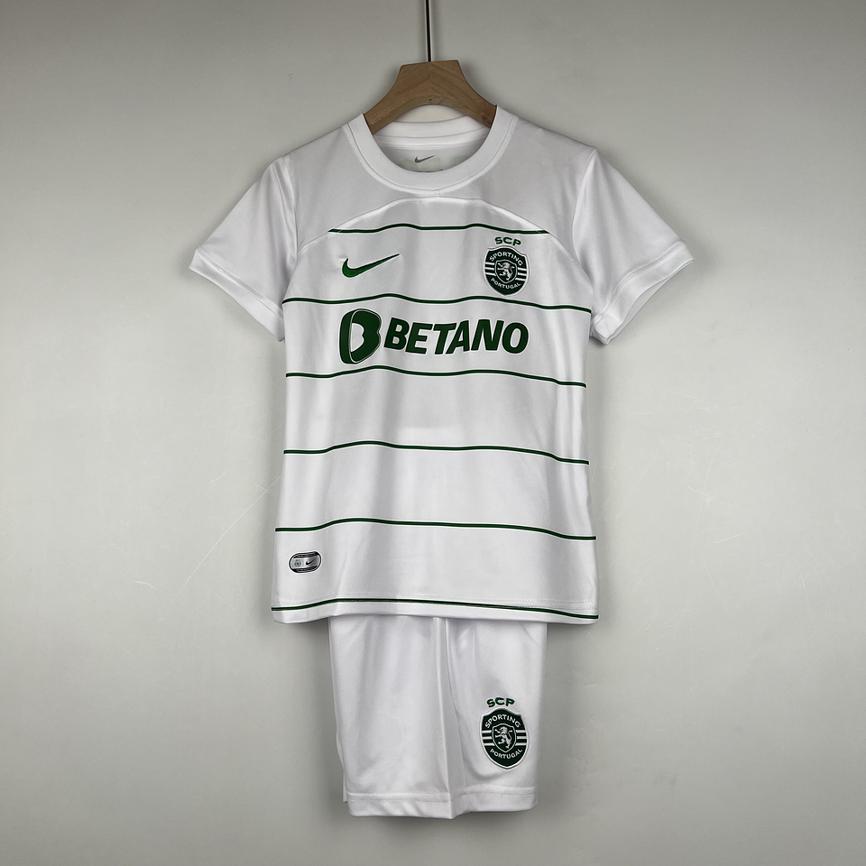 Sporting Equipamento Alternativo 2023/24 Kit-Criança 1