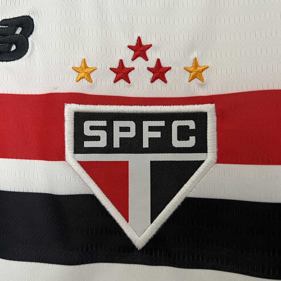 São Paulo Equipamento Principal 2024/25 Kit-Criança 3