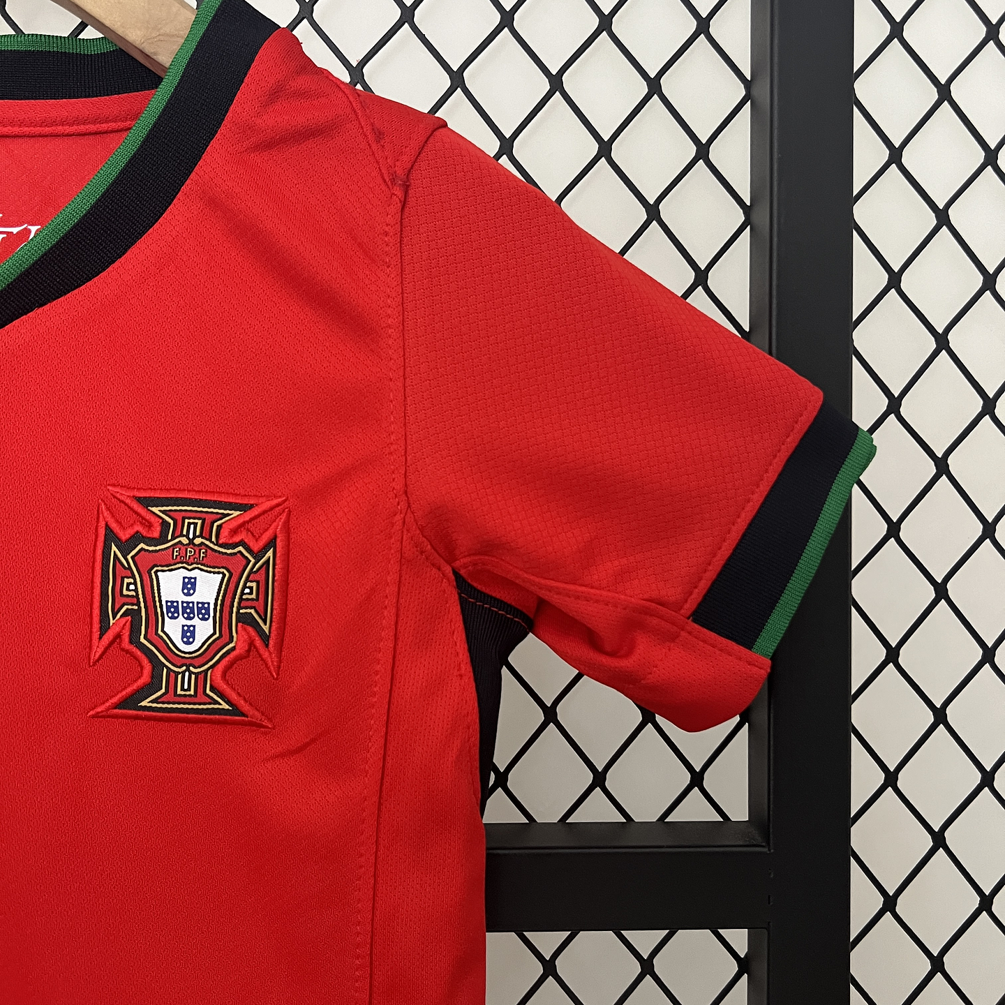 Portugal Equipamento Principal Euro 2024 Kit-Criança 8