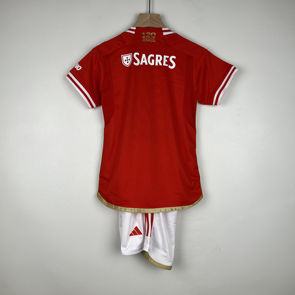 Benfica Equipamento Principal 2023/24 Kit Criança 2