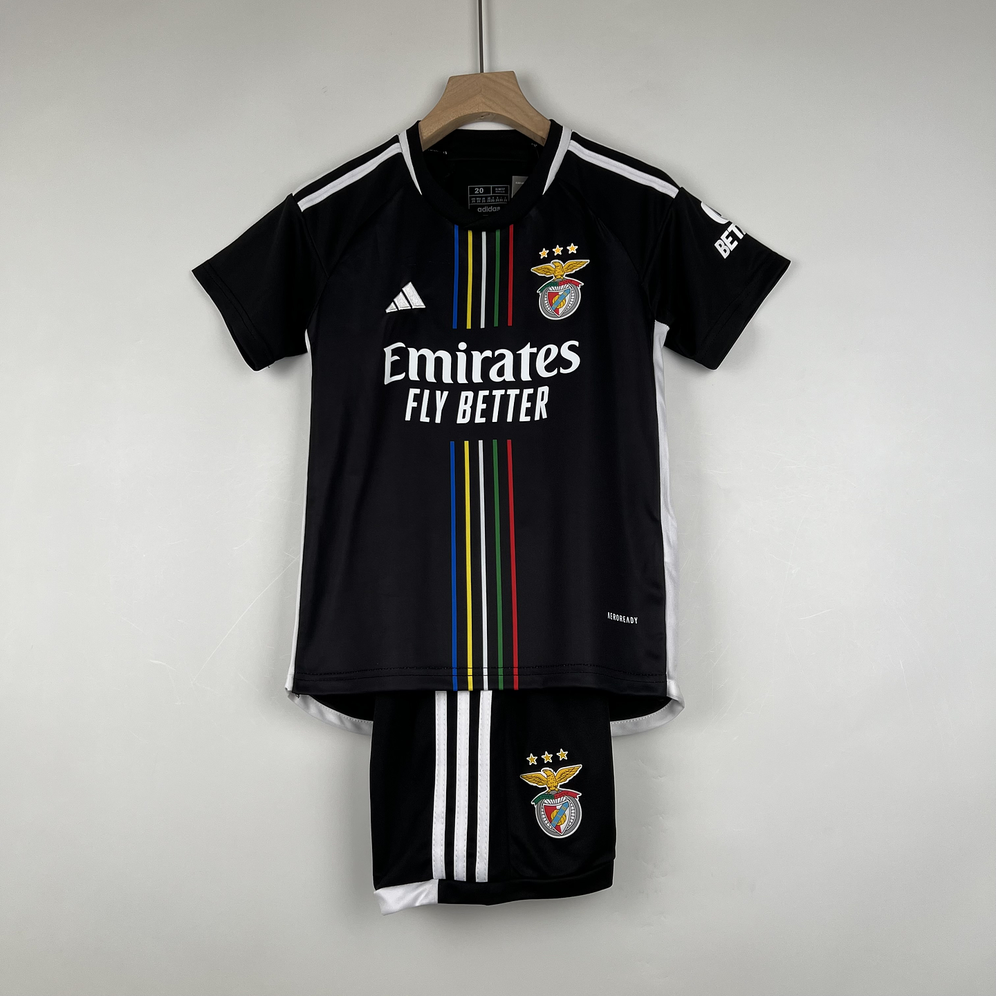 Benfica Equipamento Secundário  2023/24 Kit Criança 1